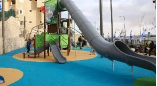 גן המשחקים המשודרג חיים מרינוב בירושלים