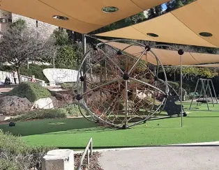 גן המשחקים אמת המים בירושלים
